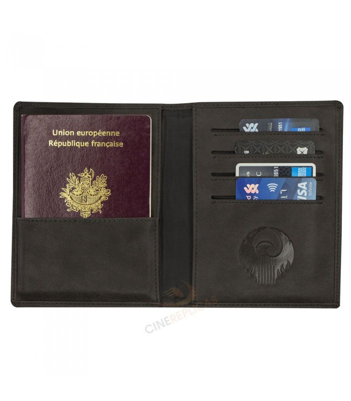 Cartera para el pasaporte emblema congreso de Magia de Estados Unidos - Harry Potter