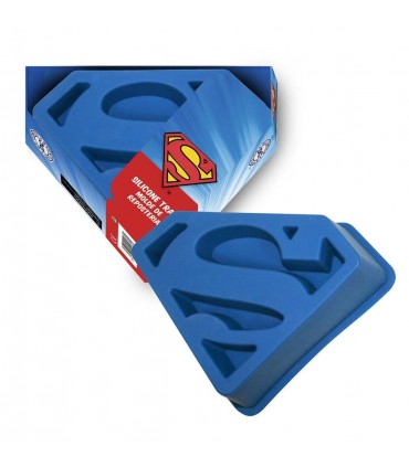 Molde de silicona para bizcocho emblema Superman - DC Comics