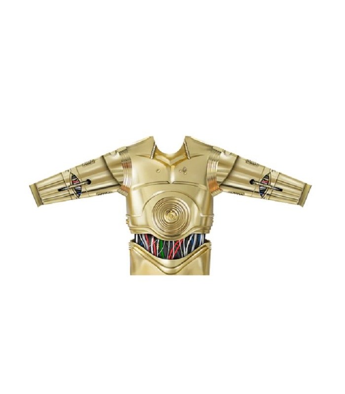 Camiseta manga larga hiperrealista para niño C-3PO - Star Wars