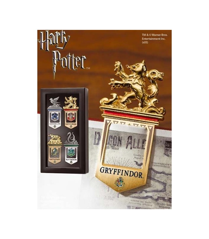 Puntos de Libro (marcapáginas) de Hogwarts - Set de 4