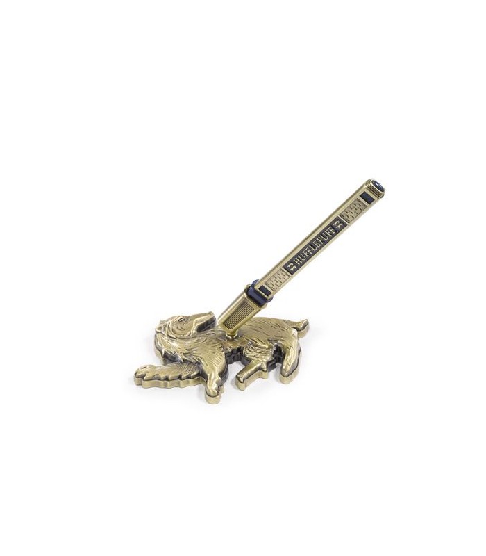 Bolígrafo con soporte Hufflepuff - Harry Potter