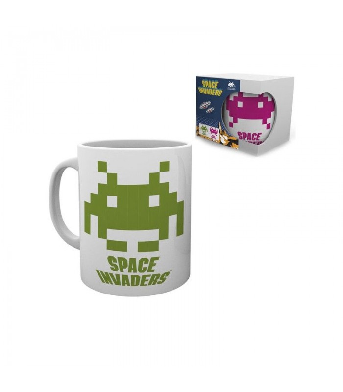 Taza de cerámica Space Invaders