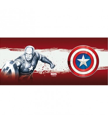 Taza escudo Capitán América - Los Vengadores