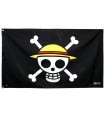 Bandera Jolly Rogers Sombrero de paja - One Piece