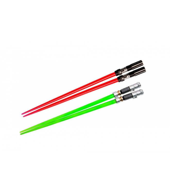 Palillos Chinos Espada Luz Luke Skywalker y Darth Vader - Star Wars