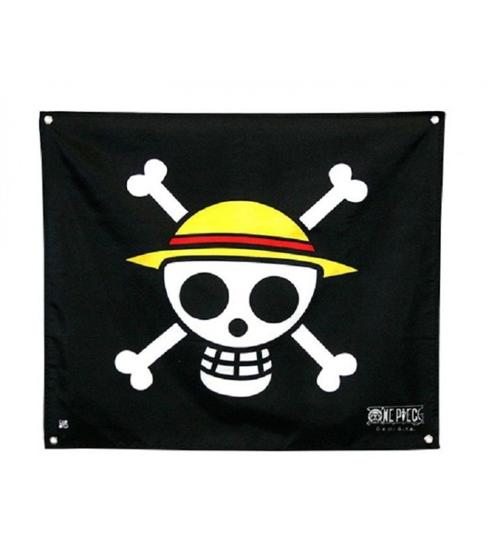 Bandera pequeña Jolly Rogers Sombrero de paja - One Piece