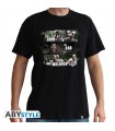 Camiseta negra good, bad &walkers  - The Walking Dead