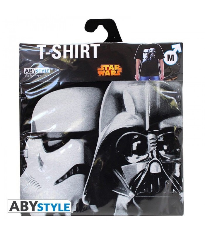Camiseta blanca Stormtrooper de colores - Star Wars
