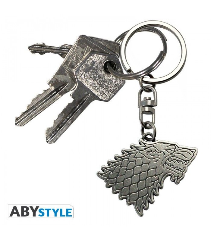 Llavero metálico Lobo Huargo - Juego de Tronos