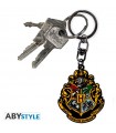 Llavero metálico Emblema de Hogwarts - Harry Potter