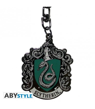 Llavero metálico Emblema de Slytherin - Harry Potter