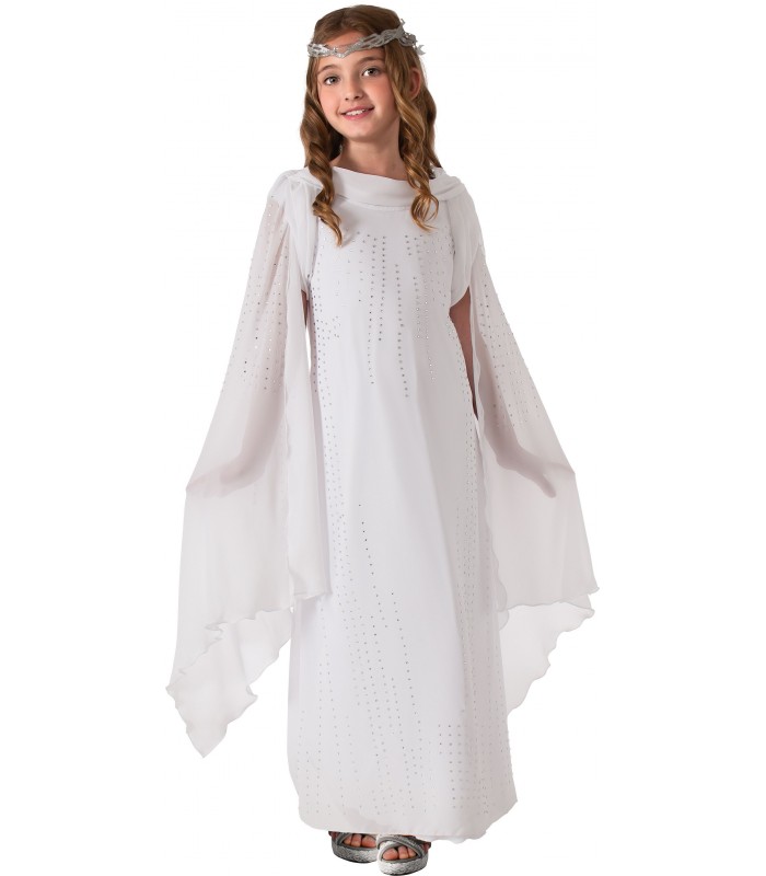 Disfraz infantil Deluxe Galadriel - El Hobbit