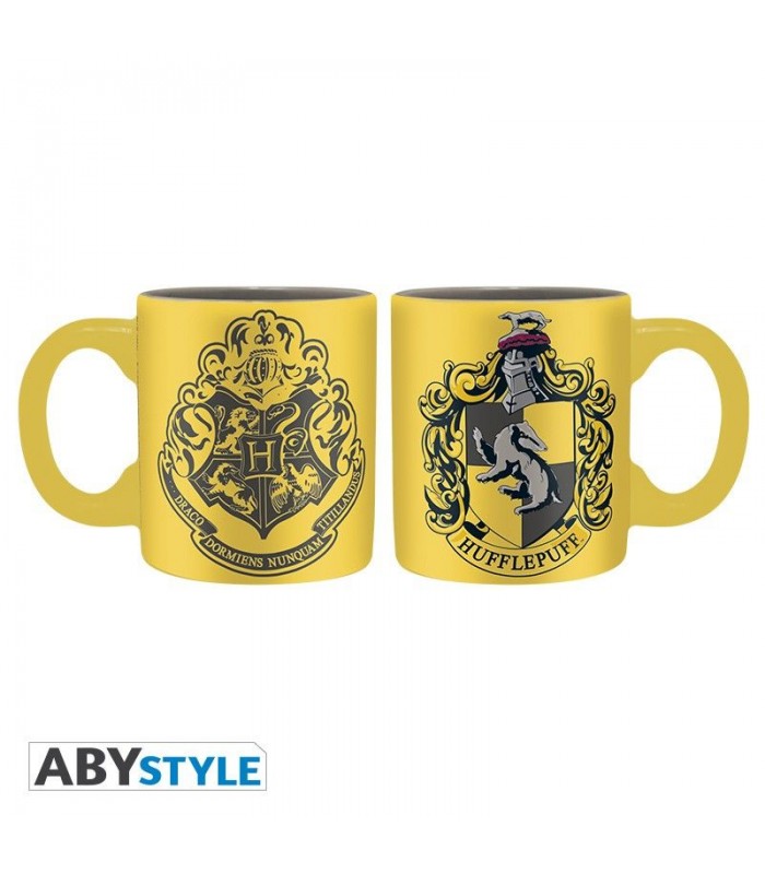 Set de tazas de café Slytherin y Hufflepuff - Harry Potter