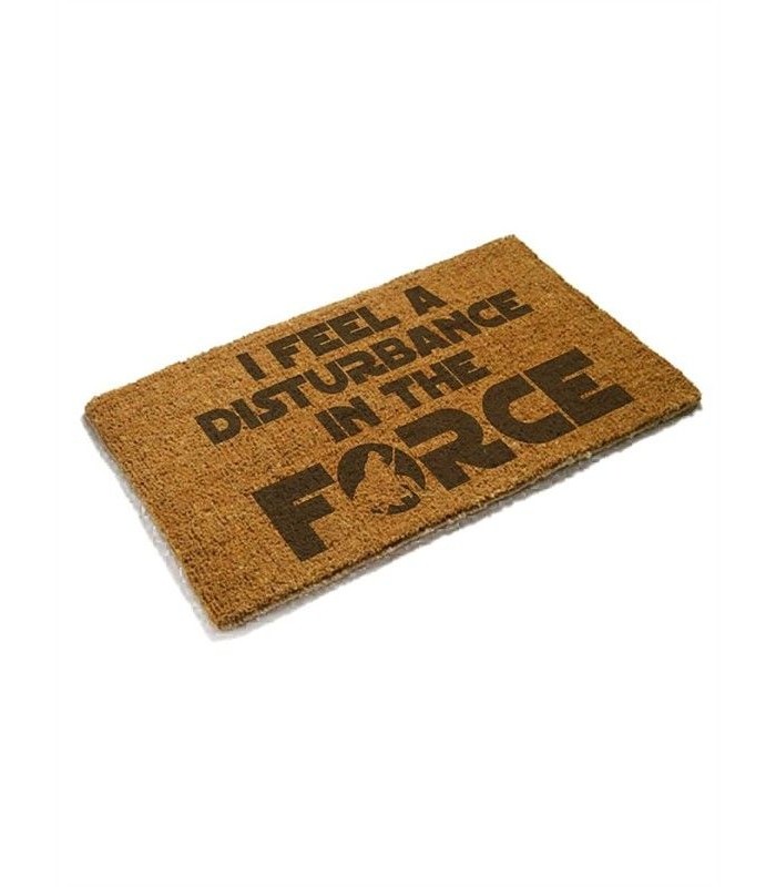 Felpudo Siento Una Perturbación en La Fuerza - Star Wars