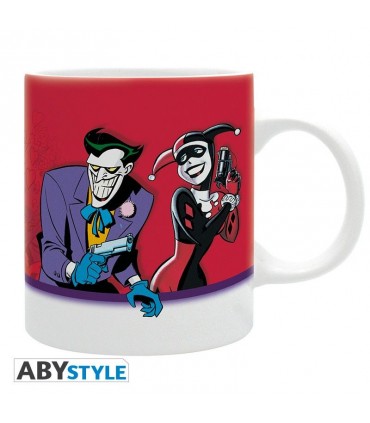 Taza de cerámica Harley Quinn & Joker Mad Love - Batman