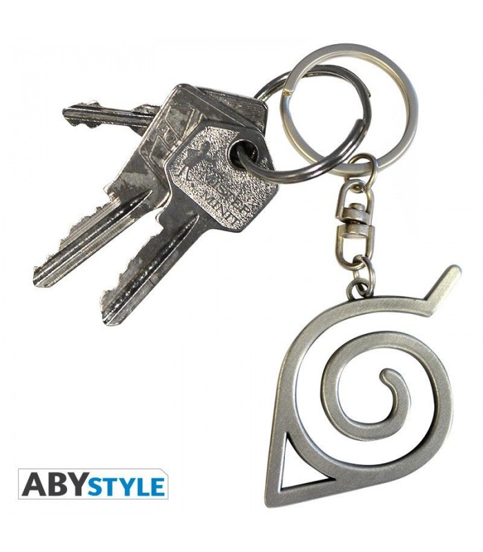 Llavero metálico Konoha - Naruto Shippuden