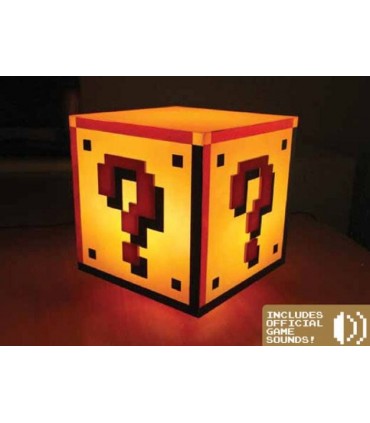 Lámpara USB Question Block - Mario Bros