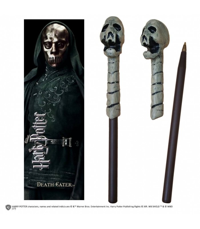 Set Punto de Libro y Bolígrafo Mortífago - Harry Potter