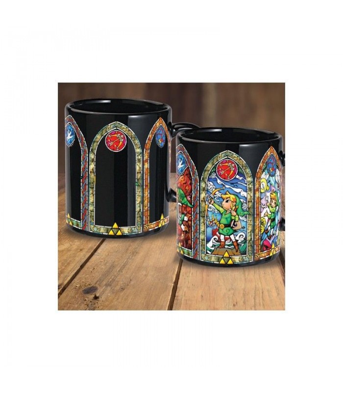 Taza térmica vidriera  - The Legend of Zelda