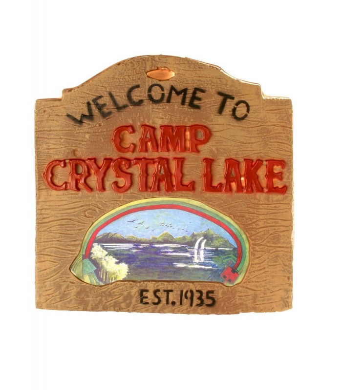 Cartel Bienvenidos a Crystal Lake - Viernes 13