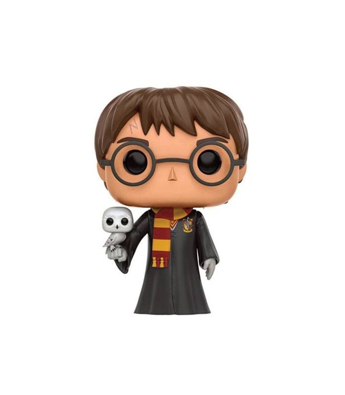 Cabezón Harry Potter with Hedwig 9 cm