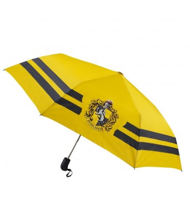 Paraguas plegable logo Hufflepuff - Harry Potter