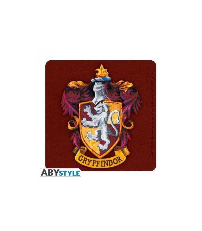Pack de taza, vaso y posavasos de Gryffindor. Harry Potter
