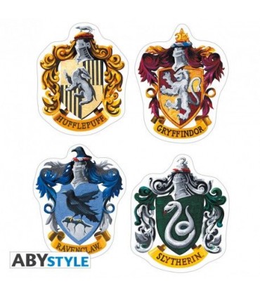 Pegatinas emblemas Hogwarts Harry Potter