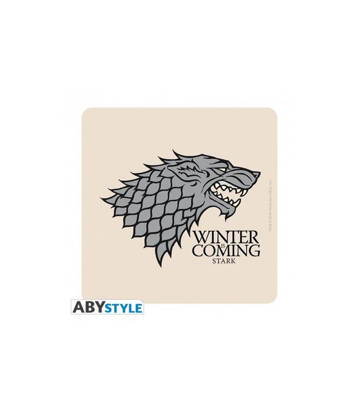 Pack Stark taza, vaso y posavasos - Juego de Tronos