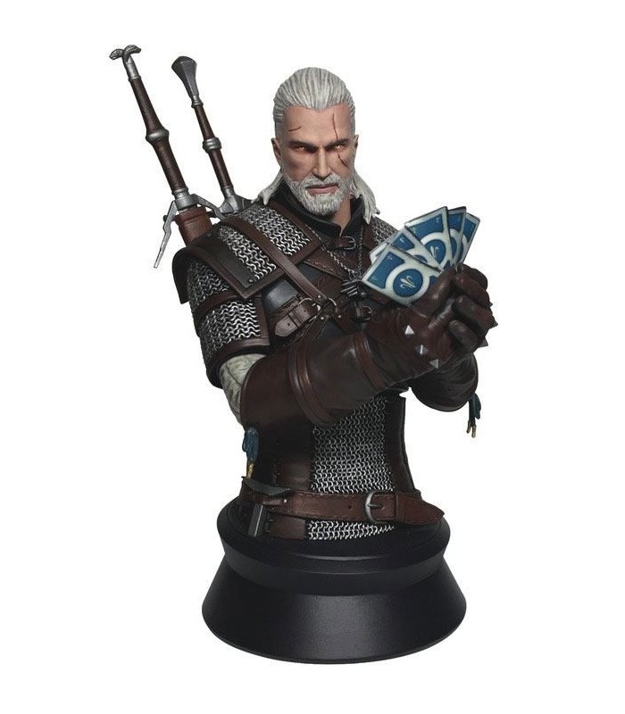Busto de Geralt de Rivia - The Witcher