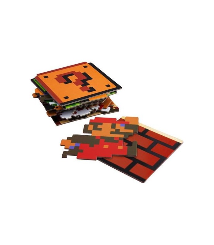 Set de posavasos - Mario Bros