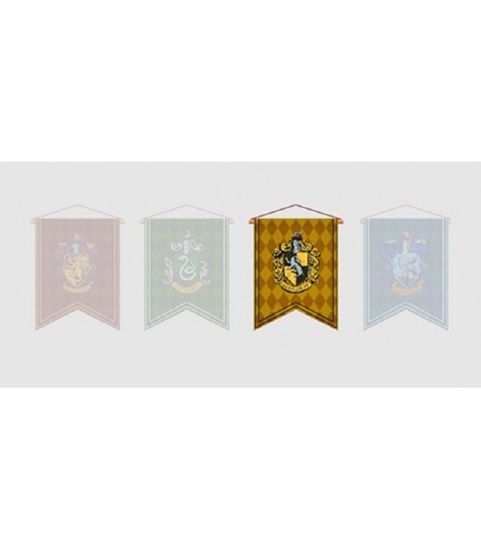 Estandarte de fieltro Hufflepuff - Harry Potter