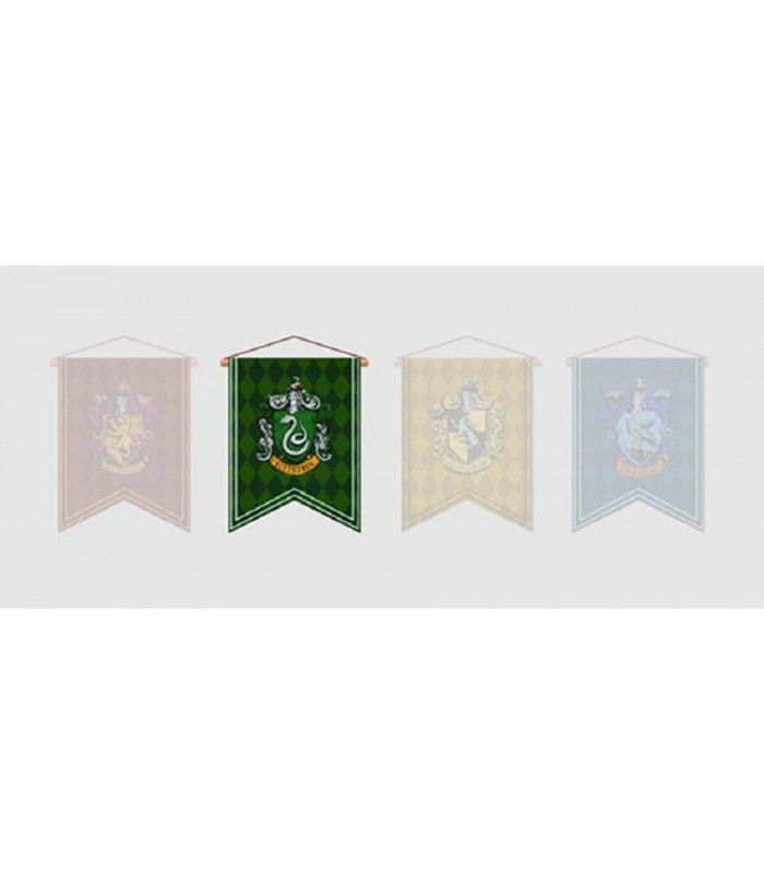 Estandarte de fieltro Slytherin - Harry Potter