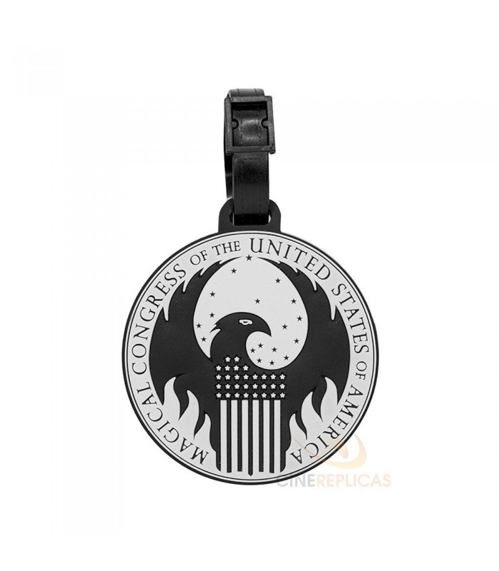 Etiqueta para equipaje Logo MACUSA - Harry Potter
