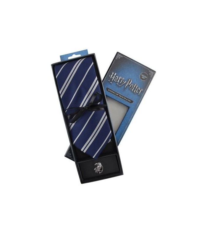 Set Deluxe de Corbata & Pin Ravenclaw - Harry Potter