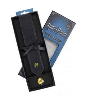 Set Deluxe de Corbata & Pin Hogwarts - Harry Potter