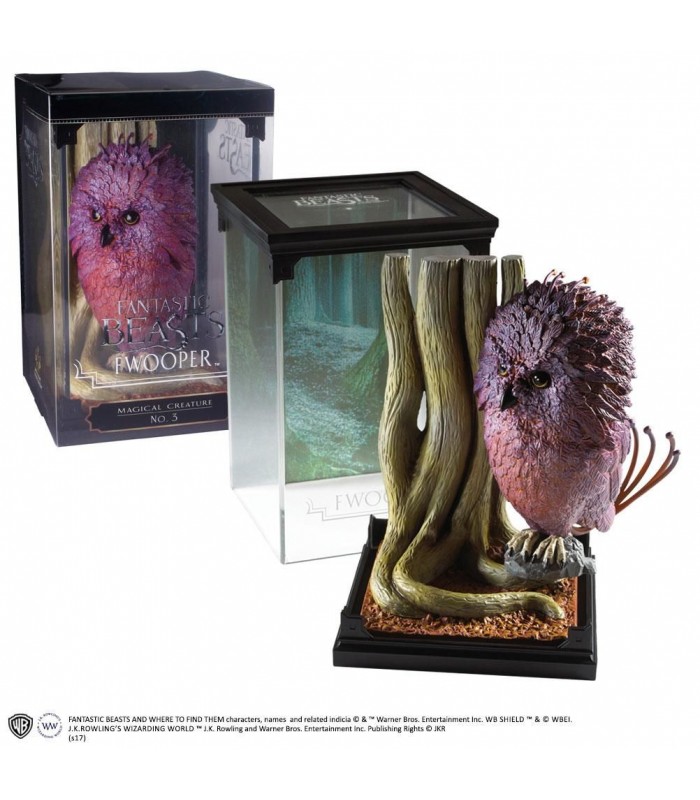 Criaturas Mágicas Estatua Fwooper 19 cm - Animales Fantásticos