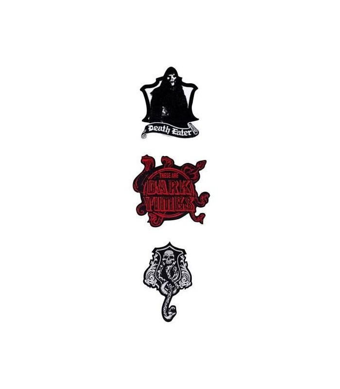 Pack de 3 Parches Deluxe Dark Arts - Harry Potter
