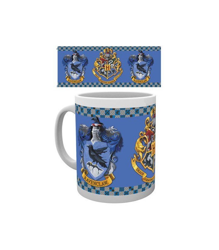 Taza Ravenclaw & Hogwarts - Harry Potter
