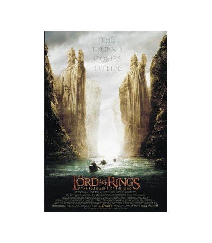 Póster Argonaths - El Señor de Los Anillos