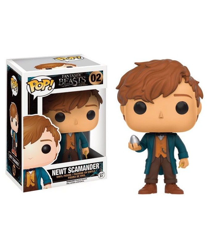 FUNKO POP! 002 Newt Scamander with Egg - FANTASTIC BEASTS