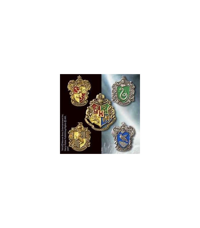 Set de 5 Pins de las Escuelas Hogwarts