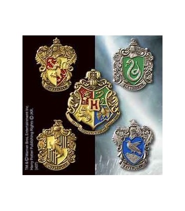 Set de 5 Pins de las Escuelas Hogwarts