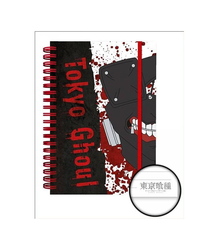 Libreta A5 Team Mask - Tokyo Ghoul