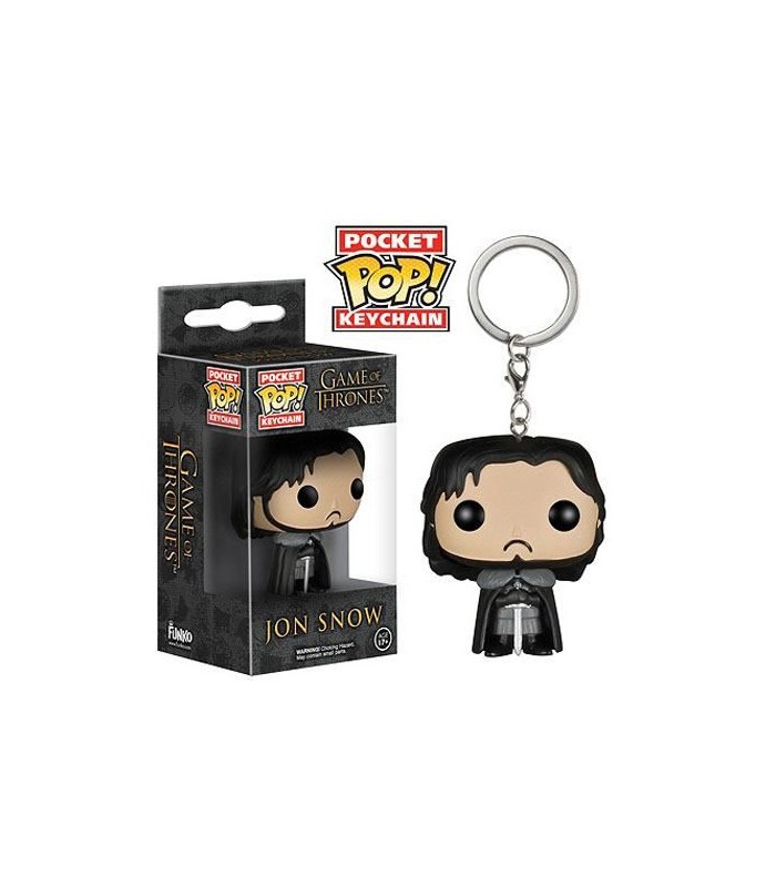 Llavero Jon Snow 4 cm POP! - Juego de Tronos