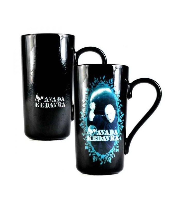 Taza Latte-Macchiato sensitiva al calor Voldemort - Harry Potter