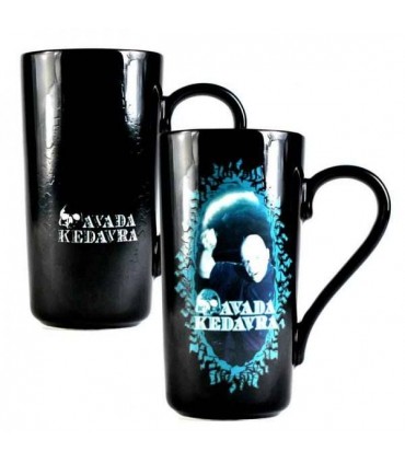 Taza Latte-Macchiato sensitiva al calor Voldemort - Harry Potter