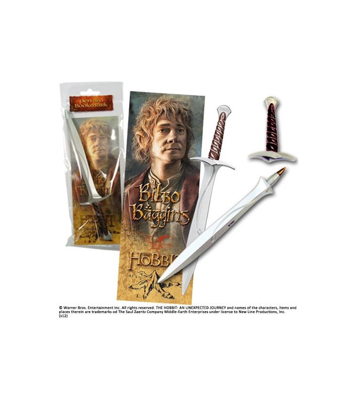 Marca Páginas y Bolígrafo Bilbo El Hobbit: Un Viaje Inesperado