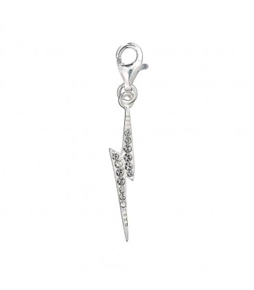 Colgante Lightning Bolt de plata y piedras Swarovksi  - Harry Potter