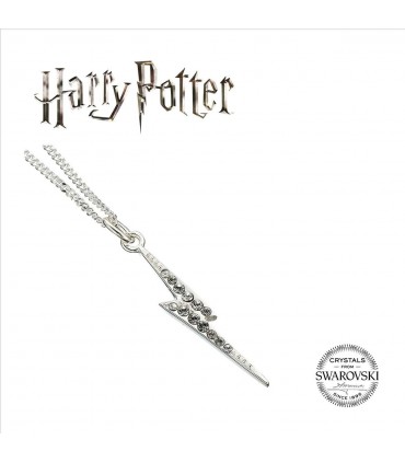 Collar con Colgante Lightning Bolt Swarovksi - Harry Potter